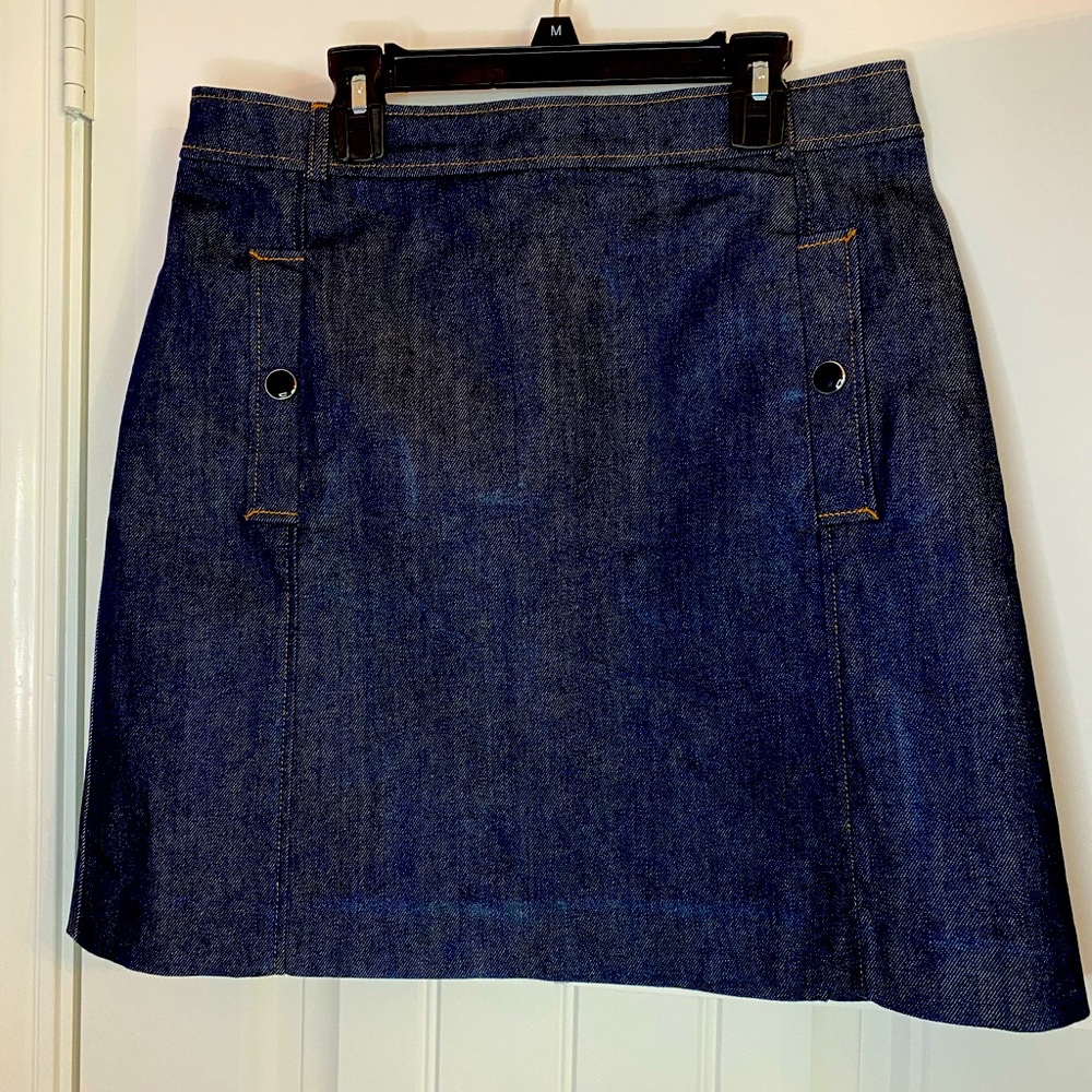 Vanessa Seward Denim mini skirt. Fr. 42 US 10